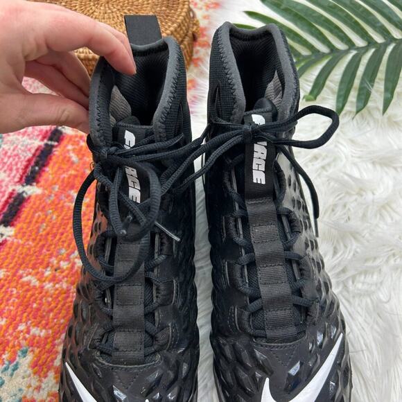 Nike Black Force Savage Varsity 2 Football Cleats Mens 10 - Picture 5 of 10